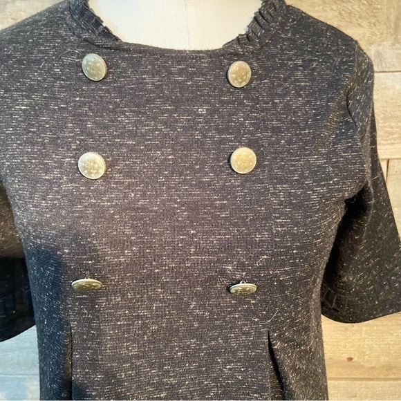 Industry women’s  heather black short sleeved mini dress in size x-small - Picture 5 of 9